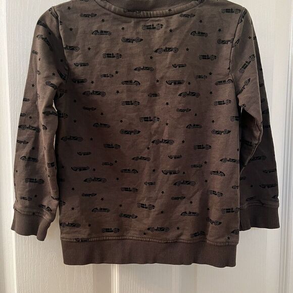 Ruggedbutts Vintage Race Car Crew Neck Sweatshirt Green Boys Size 4T - Picture 11 of 11